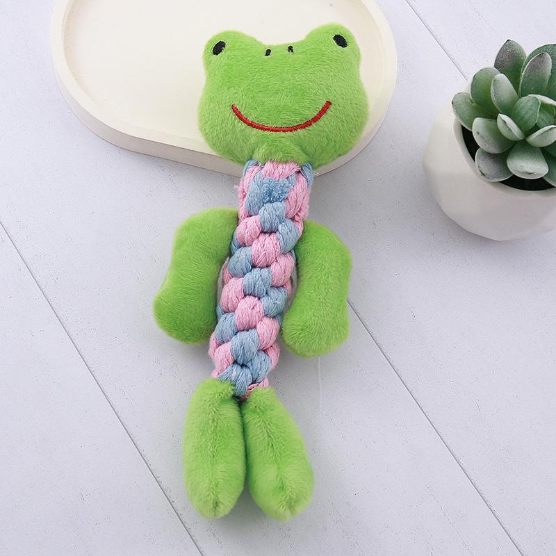 Pet Cotton Rope Toys for Puppies, Durable Teething, Small Dog Interactive Toys, Cat Supplies