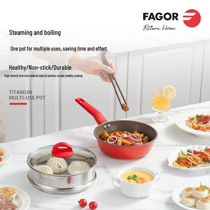 Fagor Titanium Crystal Non-stick Multi-use Pot