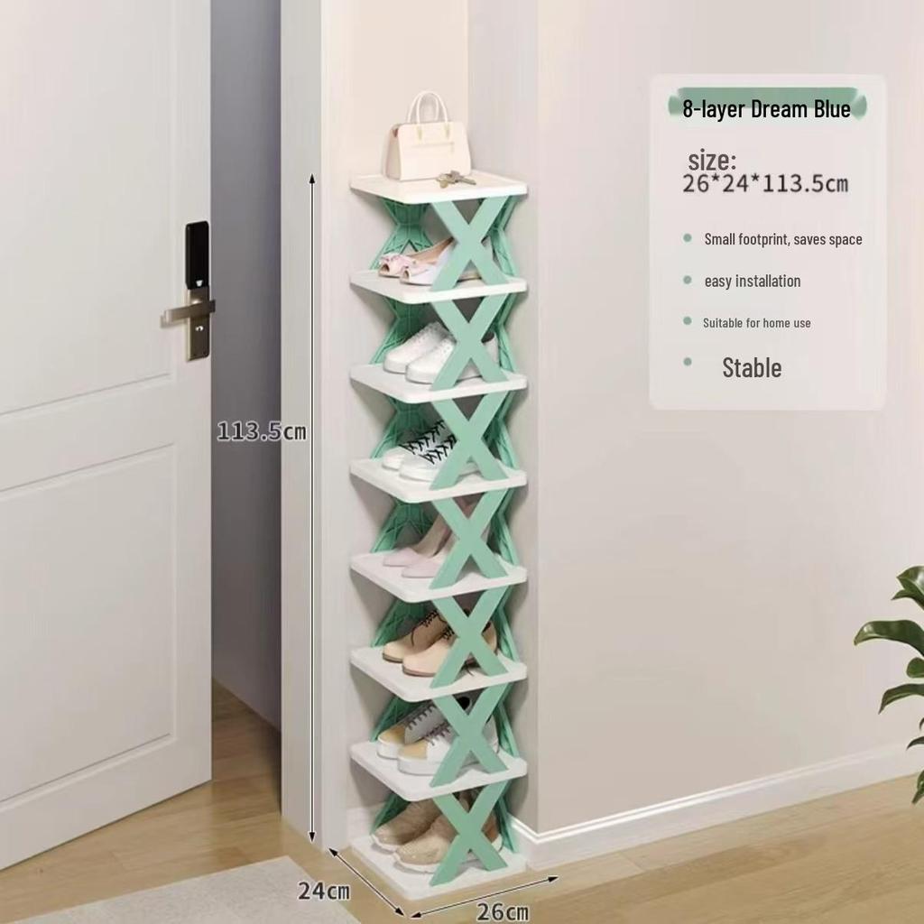 Compact Dustproof Shoe Cabinet for Dorms and Small Spaces