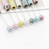 Faux Pearl Decorated Pen DIY Beadable Pen, Rhinestone Ballpoint Fancy Glitter for Crafting, Student Stationery Office Writing Tools Decorative