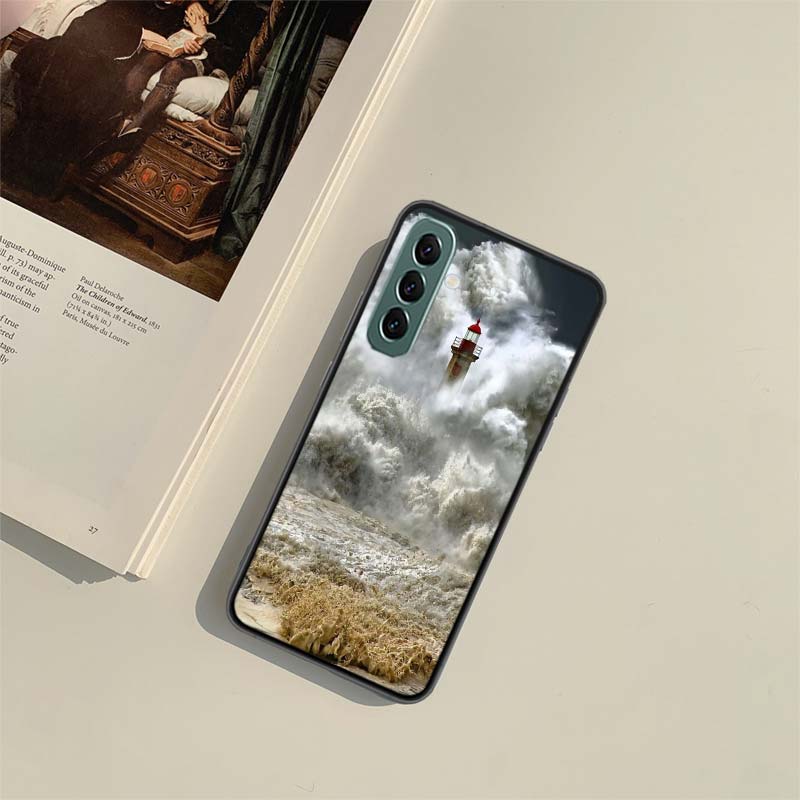 Lighthouse Phone Case for Samsung A54 A14 A24 A34 A17 A37 A57 A55 A35 A25 A15 A07 A05S A04S A12 A22 A32 A52S A72 Galaxy Note 20