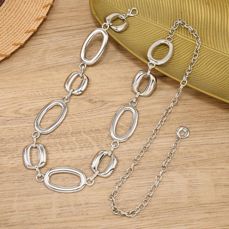 Bohemian Style Turquoise Decorated Women'S Waist Chain Body Chain Jewelry  Accessory