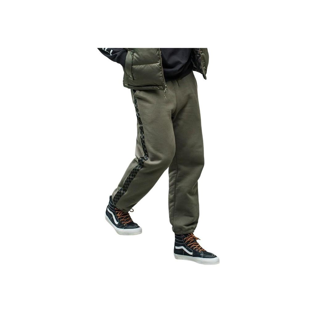 Vans Solid Color Logo Print Retro Sports Joggers Unisex Joggers Green VN00090XKCZ