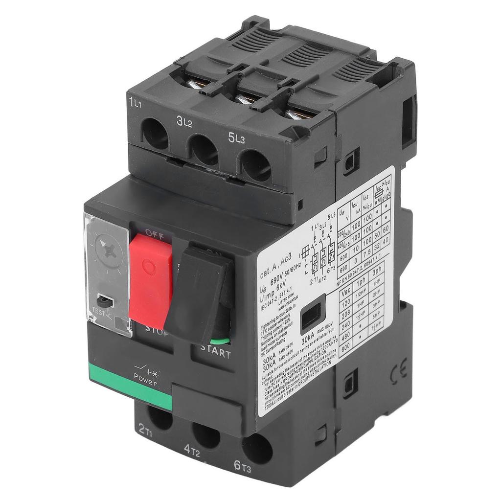 Motor Circuit Breaker Professional Efficient Easy Wiring AC690V Circuit Breaker Switch for Motor