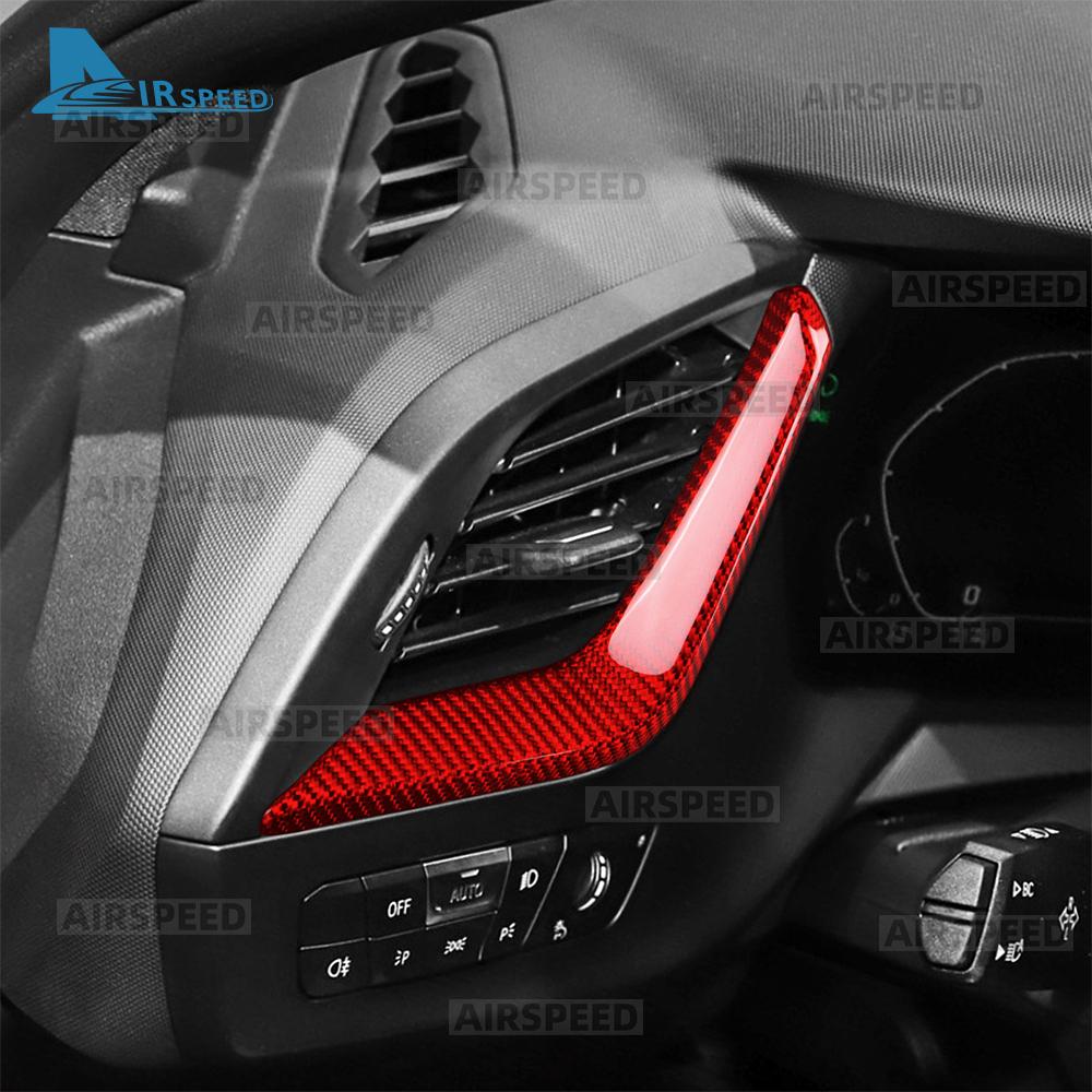 Carbon Fiber Style Interior Sticker for F40 F44 1 2 SERIES 2020-2023 Real Hard Dry Interior Panel