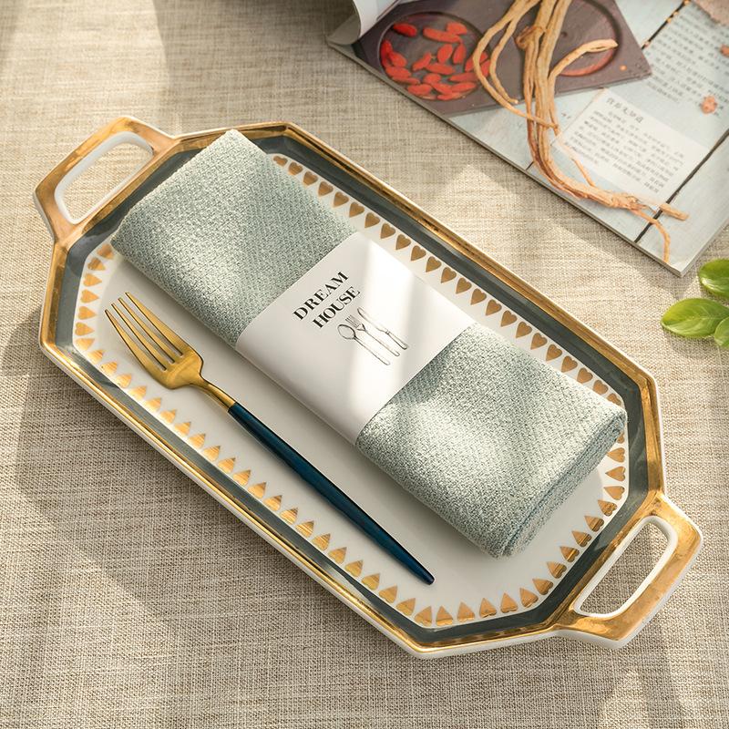 

3 шт./набор Салфетки под приборы для западной кухни Домашние настольные коврики Коврик для стола в модельной комнате Льняной коврик для тарелки Коврик для миски Салфетки под приборы Стол 30x45cm