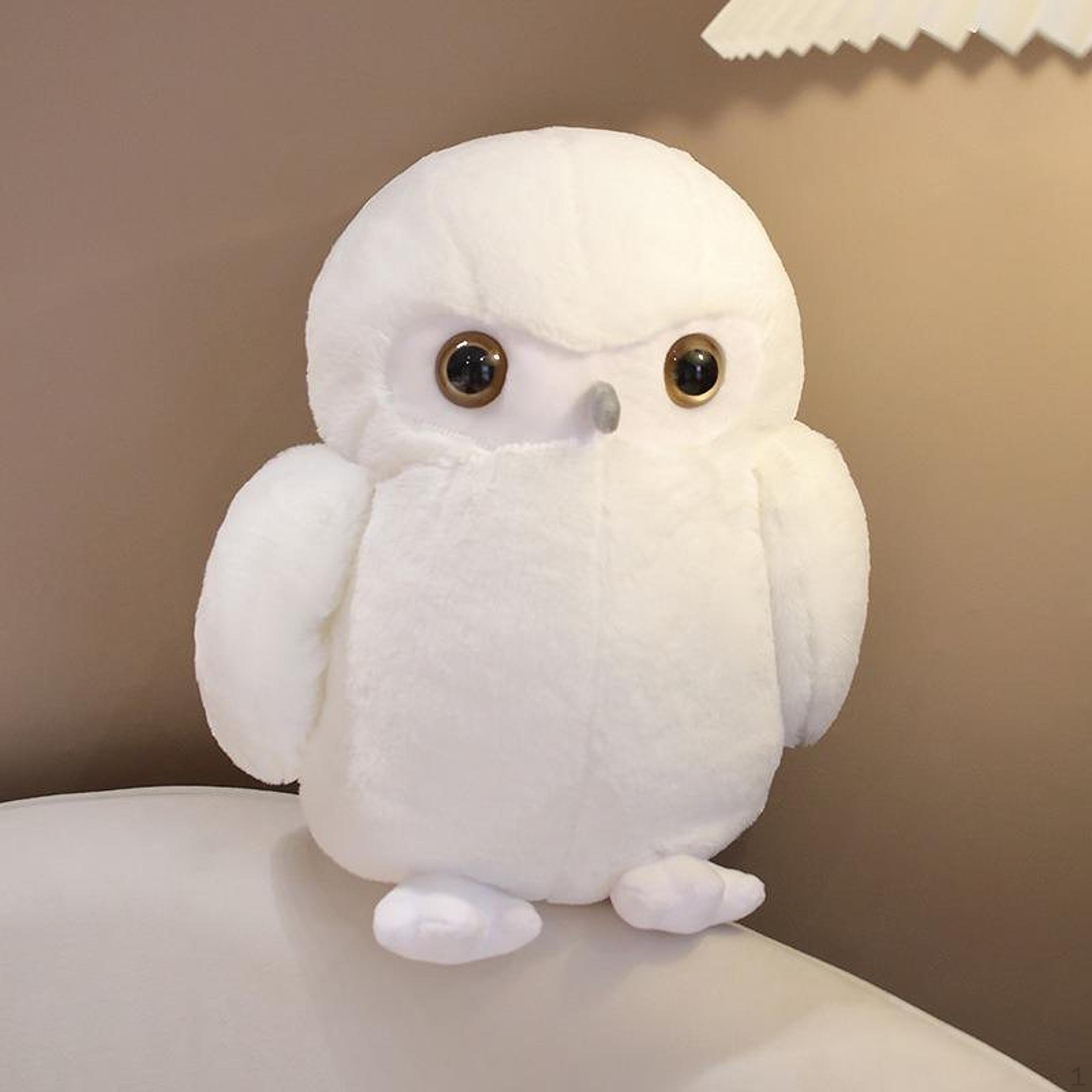 

Owl Plush Toy for Kids And Adults, Ideal Home Decor Parties Brown 30cm