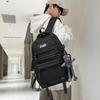 Schoolbag Simple Versatile Couple Backpack Large Capacity Lightweight School Bag Leisure Short Trip Fashion Trend Computer Backpack