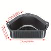 Triangular Sink Filter Basket with Suction Cups - Versatile Kitchen and Bathroom Storage Box for Food Drainage, Soap Storage - Perfect for Vegetables