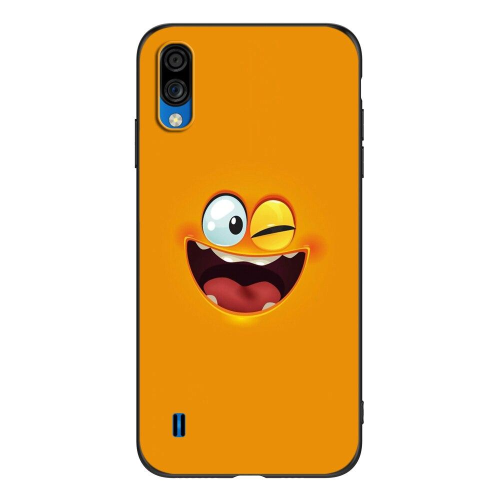 Hülle für ZTE Blade A5 2020 Hülle Handy-Rückseite Hülle Schwarze TPU-Hülle süß lustig