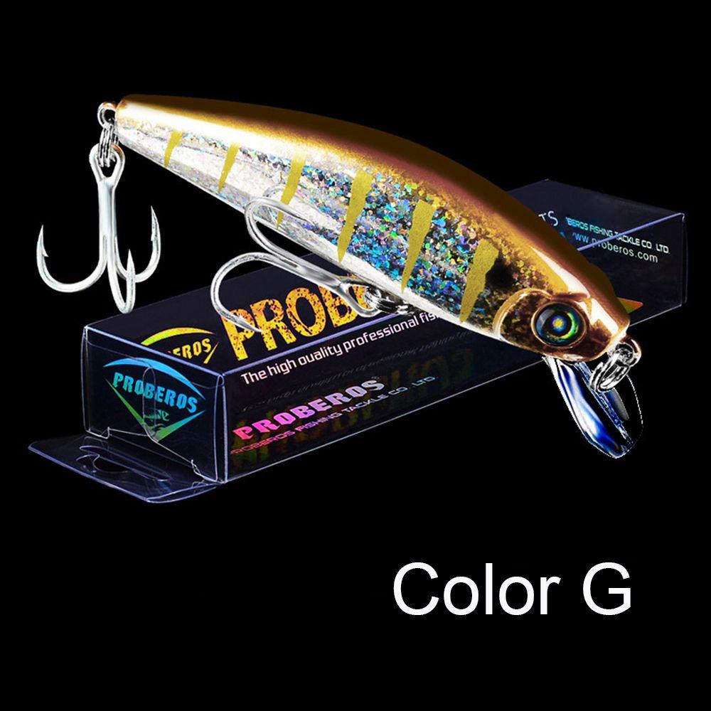 Japan Design Tackle Crankbaits Fish Hooks Winter Fishing Minnow Lures Slowly Sinking Minnow Baits