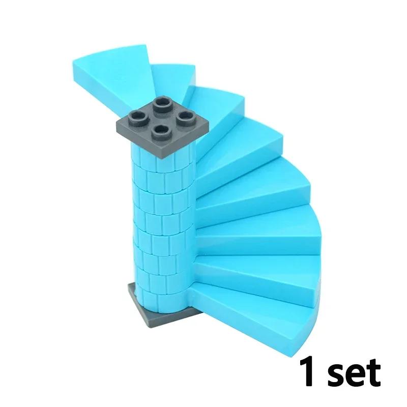 MOC Technical Bracket Bricks 1x2 1x1 Inverted Display Holder Building Blocks Compatible 36840