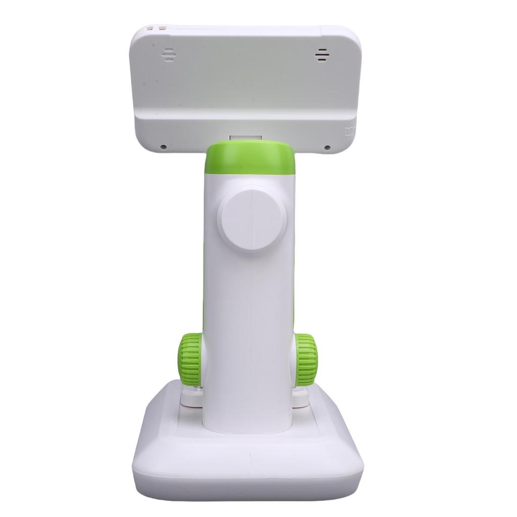 Kids Microscope 1600X 4 Inch 1080P HD LCD Screen Handheld Desktop Digital Microscope with LED Light for Education