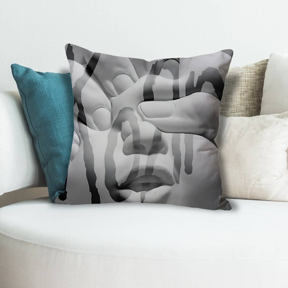 KKorn Band Requiem Pillow Cases for Bedroom Living Room Sofa Home Decor Polyester Cushion Cover with Zipper