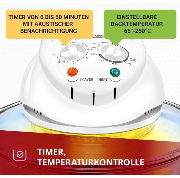 MPM Halogen Deep Fryer White (MKO-02)
