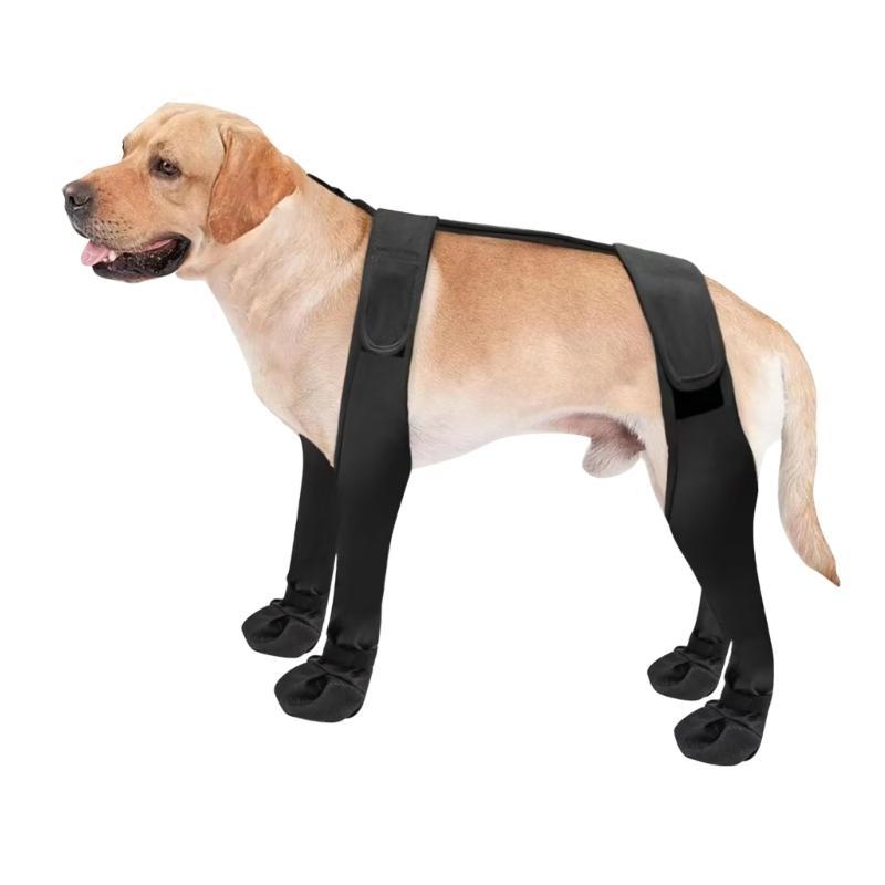 Dog Leggings Rain Suspender Booties Rainwear Puppy Rain Shoes Outdoor Activity