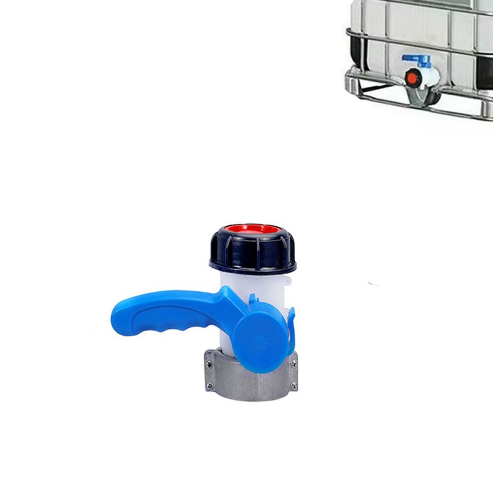 DN40/DN50 IBC Tank Tap Pipe Connector 75mm Liters 62mm To IBC Containers Rainwater Tanks Valve