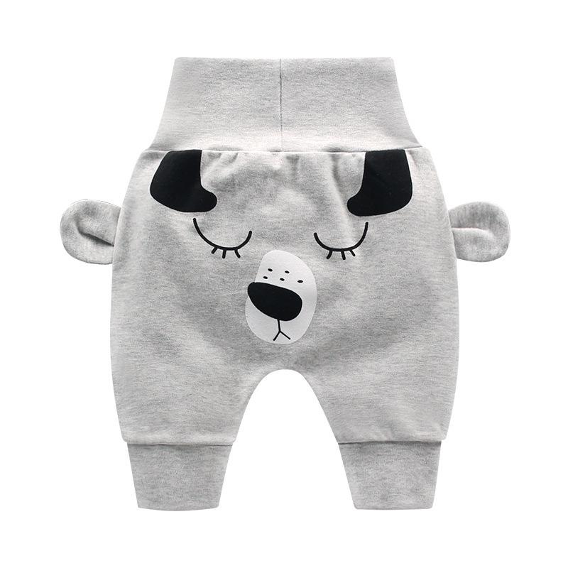 Infant High-Waist Belly Protection Pants: Spring & Autumn Style for Boys & Girls