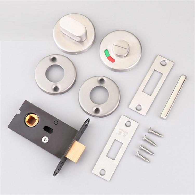 Red Green Status Bathroom Door Lock Toilet Privacy Shower Cubicles Bathroom Indicator For High Traffics Public Restrooms