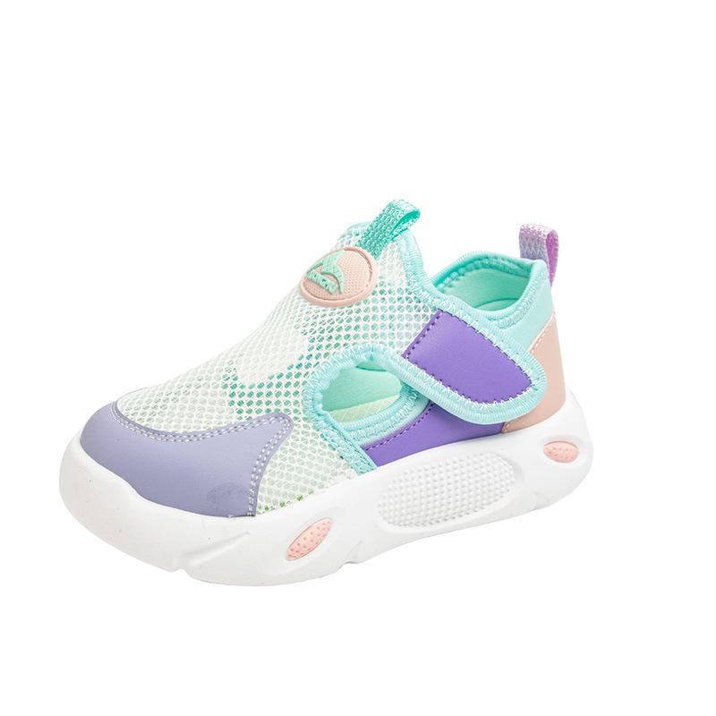 Summer New Thin Children's Mesh Breathable Boys Sports Soft Bottom Sandals