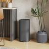 30L Kitchen Bin, Compact Pedal Bin with Soft-Close and Stay-Open Lid, Removable Bucket for Kitchen, Home, Office, Black