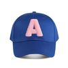 Pink Plush Letter A Home Decor Baseball Cap Fashion Unisex Sunhat Womens Outdoor Sports Snapback Cap