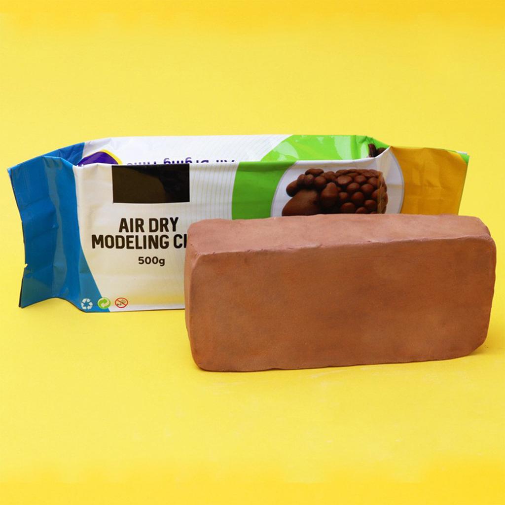 Cold Porcelain Sculpt Air Dry Clay Soft Paper Clay Plaster Modeling Stone Powder Clay Air Dry Hardening DIY Sculpture Statue