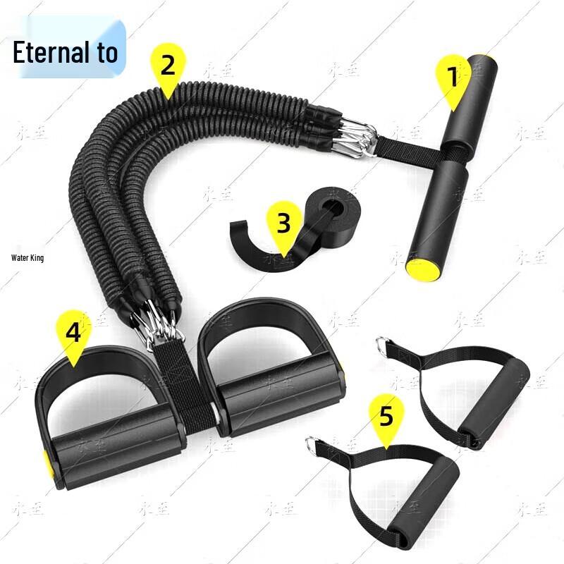 Многофункциональный тренажер для пресса с эспандерами