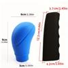 2pcs Car Auto Universal Silicone Shift Gear Knob Covers Handbrake Sleeve Protectors Car Styling Accessory Durable Knob Cover, Gear Shift Knob Cover