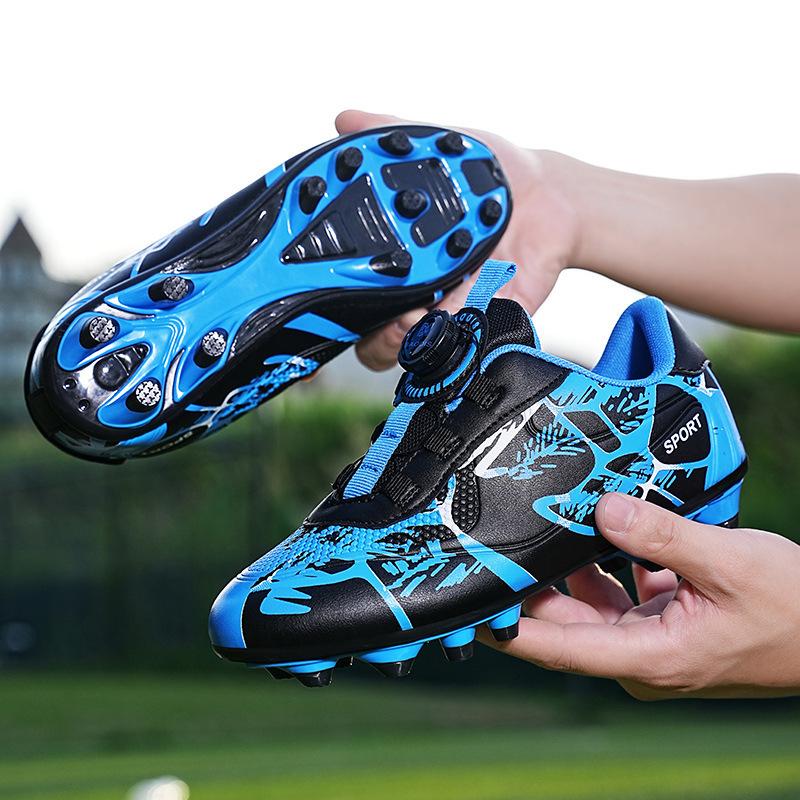 

New children s football shoes boys broken nails TF teen girls students boys outdoor training shoes sports shoes 35