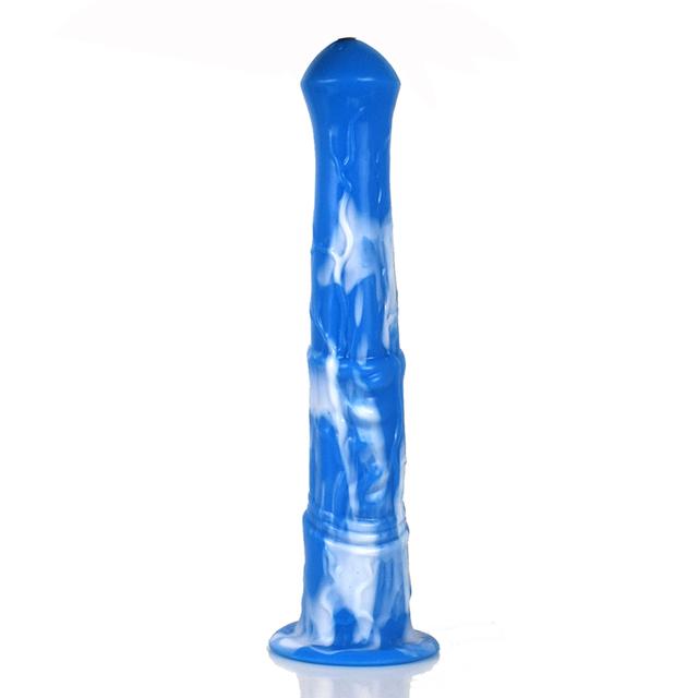 Ejaculation Horse Dildo With Suction Cup Spray Liquid Squirting Penis Silicone Multi Color Anal Sex Toys For Men Women