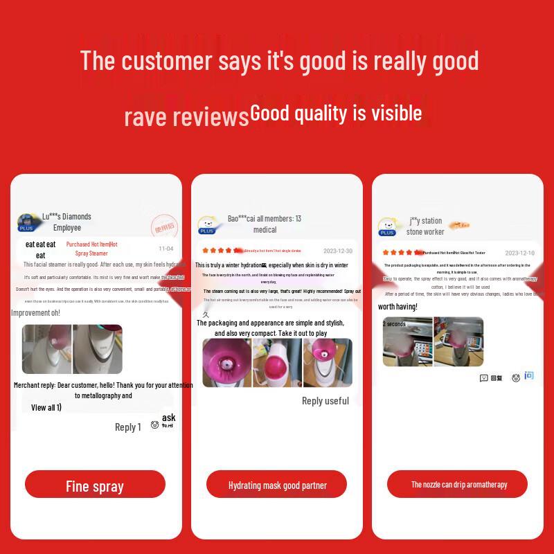 

KingDom KD2331A Facial Steamer & Humidifier