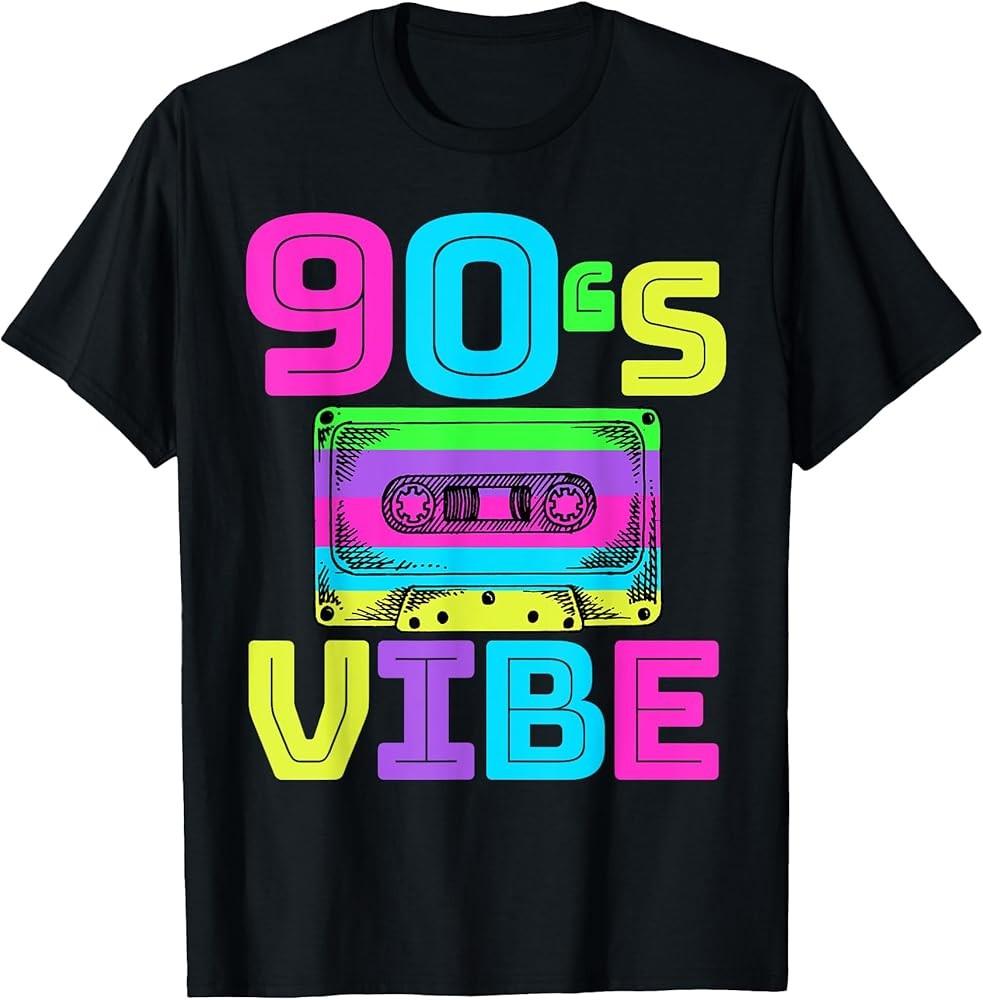 90s Vibe for 90s Music Lover TShirt Unisex T-Shirt L