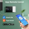Smart Tuya WiFi Thermostat for Gas Boiler Heating /Cooling Powered by Battery/USB Works With Alexa Google Home Daily Programable
