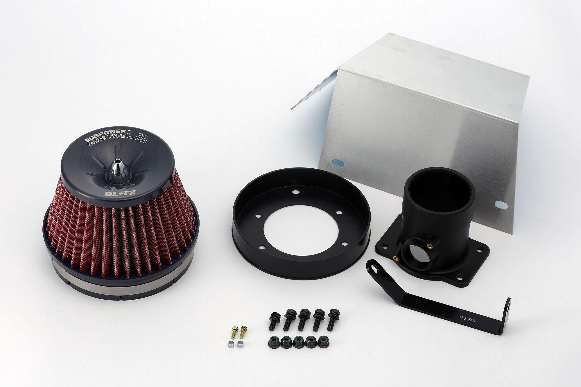 

BLITZ SUS POWER CORE TYPE LM for Mark JZX110 Number (RED Version) II/Verossa 1JZ-GTE (Part 59064)