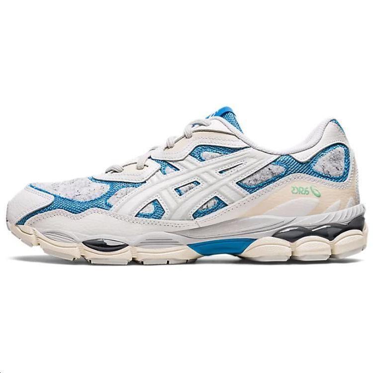 Asics Gel NYC SHIGEN 2.0 Pack Unisex Sneakers White Dolphin-Blue 1203A281-100