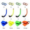 Children Kids Swimming Diving Silicone Fins Snorkel Diving Eyeglasses Mask Snorkel Blue
