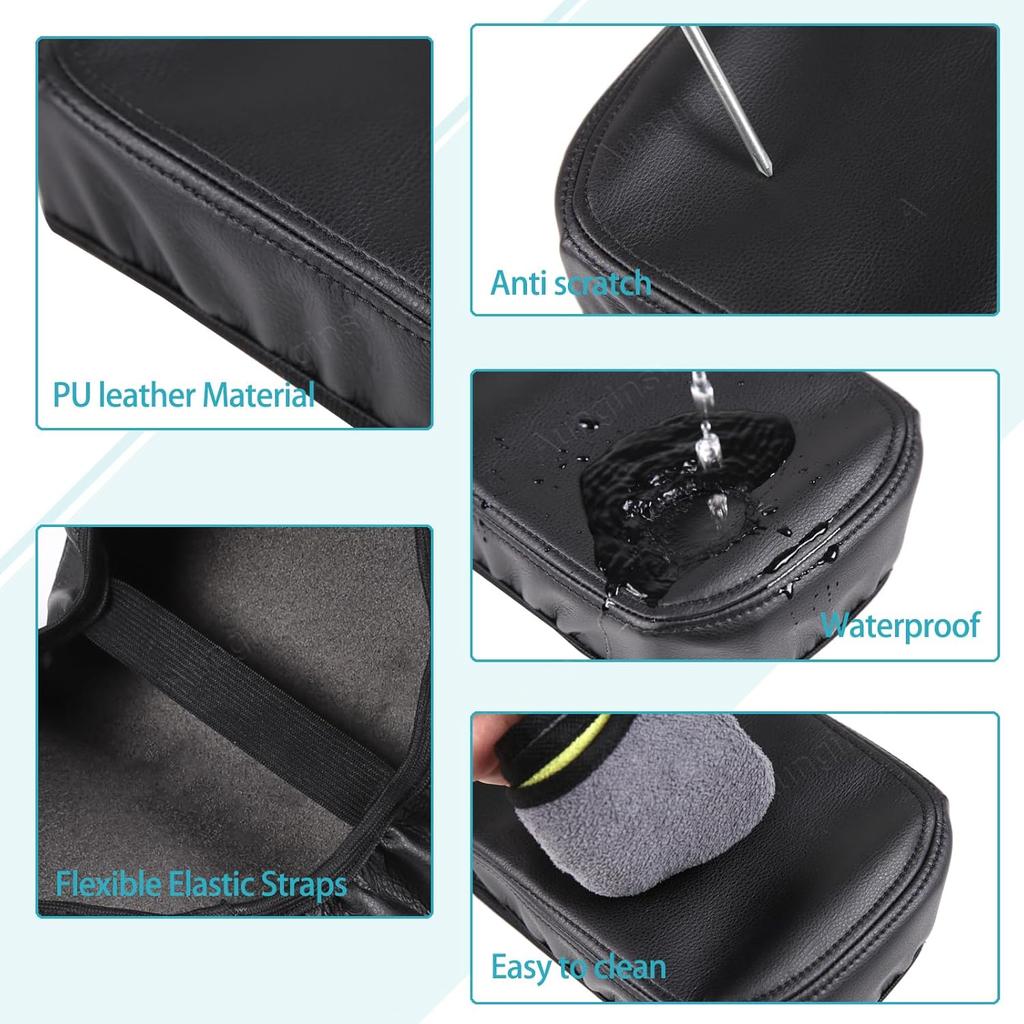 Aunginsy Car Leather Center Console Protector Cover Compatible with Kia K5 DL 2021-2024 Car Center Console Armrest Seat Box Cover Cushion Lid