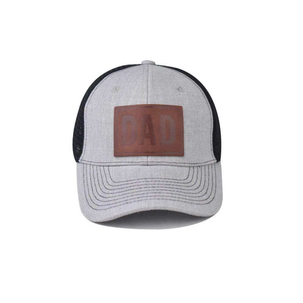 Breathable Mesh Trucker Hat Curved Brim Dad Hat Casual Snapback Cap  Summer Outdoor