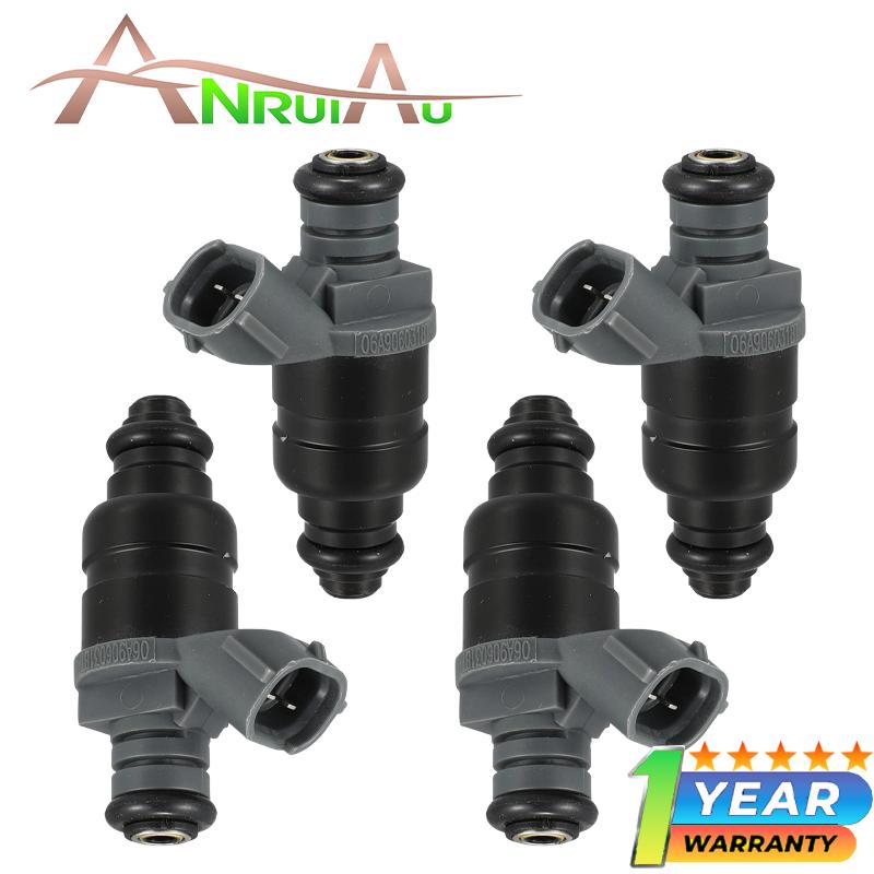New 4PCS Fuel Injectors 06A906031BT For 2004-2016 Skoda Octavia VW Caddy III Kasten Kombi Golf Plus 5M1 521 Jetta III 1K2 Touran