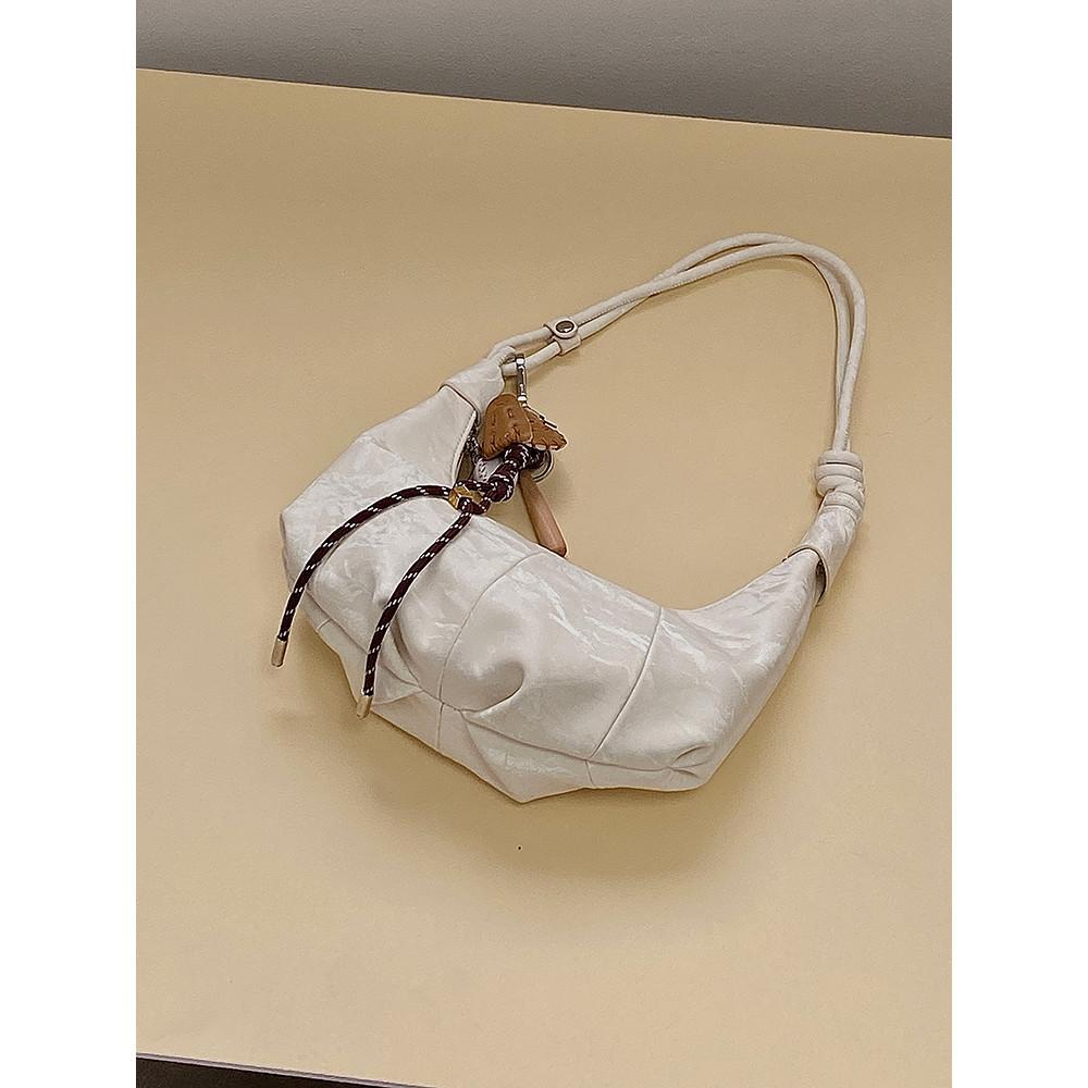IELGY Ladies Underarm Bag Lazy Style Croissant Bag Can Be Portable One Shoulder