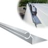 4pcs 60cm Awning C Rails Channel Lightweight Aluminum Caravan Camper Roof Tent Rails Channel For VW T5 T6 SWB Transporter