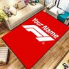 F1 Gear Custom Name Carpet Rug For Living Room Bedroom Home Sofa Decoration Kids Play Nonslip Floor Mat