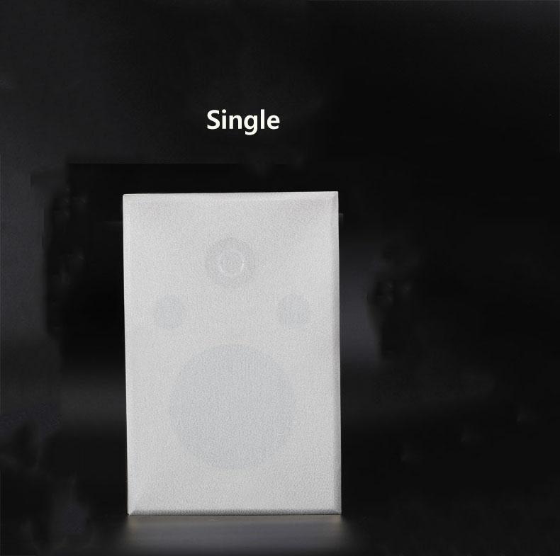 100W High Power 5 Inch Home Speaker Passive Fever Audio Subwoofer K Song Wall Hanging Surround Audio Desktop Front Speaker