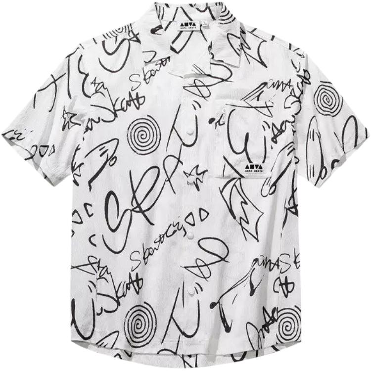 

Anta Lifestyle Series Polo Loose Casual Short Sleeve Shirt Men shirts 152628127-1 L