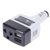 Usb Car Power Converter Dc 12/24V To Ac 220V Car Inverter For Phone Inverter 12V Universal Power Transformer Mobile Phone Charger Usb Port