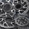 IIIPRO 6-Bolt Centerlock Ultra-Light Disc Brake Rotor with Heat Dissipation for MTB Road Bike 140mm/160mm High-Performance Brake