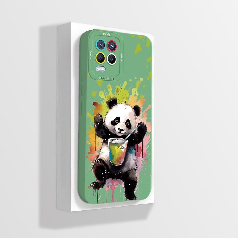 For Realme 8 Case Realme 8 5G Phone Case Realme 8i Case Realme 8 Pro 8s Aesthetic Cartoon Astronaut Square Shockproof Back Cover