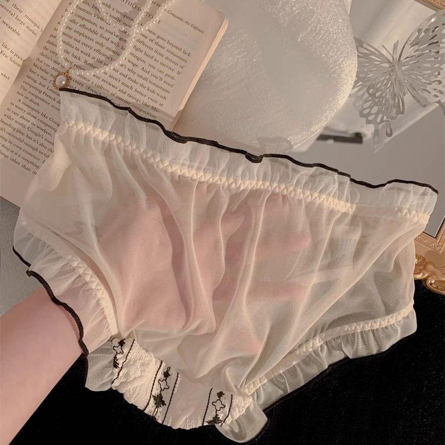 Girl Sweet Lady Sexy Lace Breathable Little Fairy Underwear Female