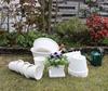 Yawata Kasei Eco PotKvetináč Okrúhly č. 4 Biele ``Hachiman gardenspapier''